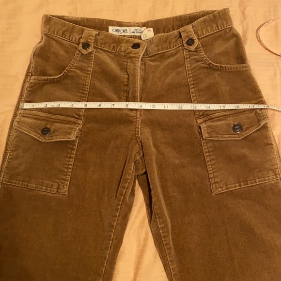Mid-rise bootcut corduroy pants, size 8P (size 28) - Picture 5 of 9
